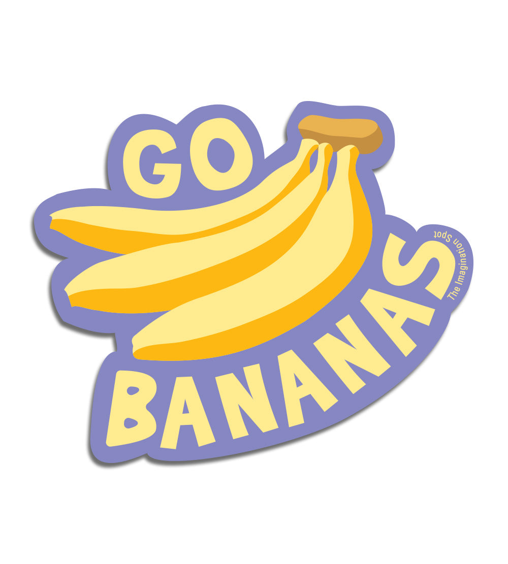 Vinyl Stickers - Go Bananas