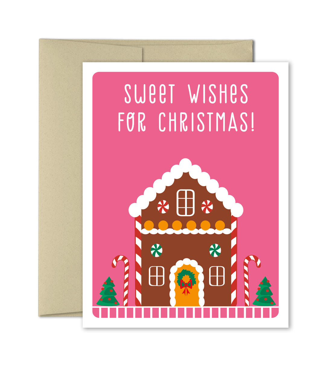 Holiday Card - Gingerbread House - The Imagination Spot