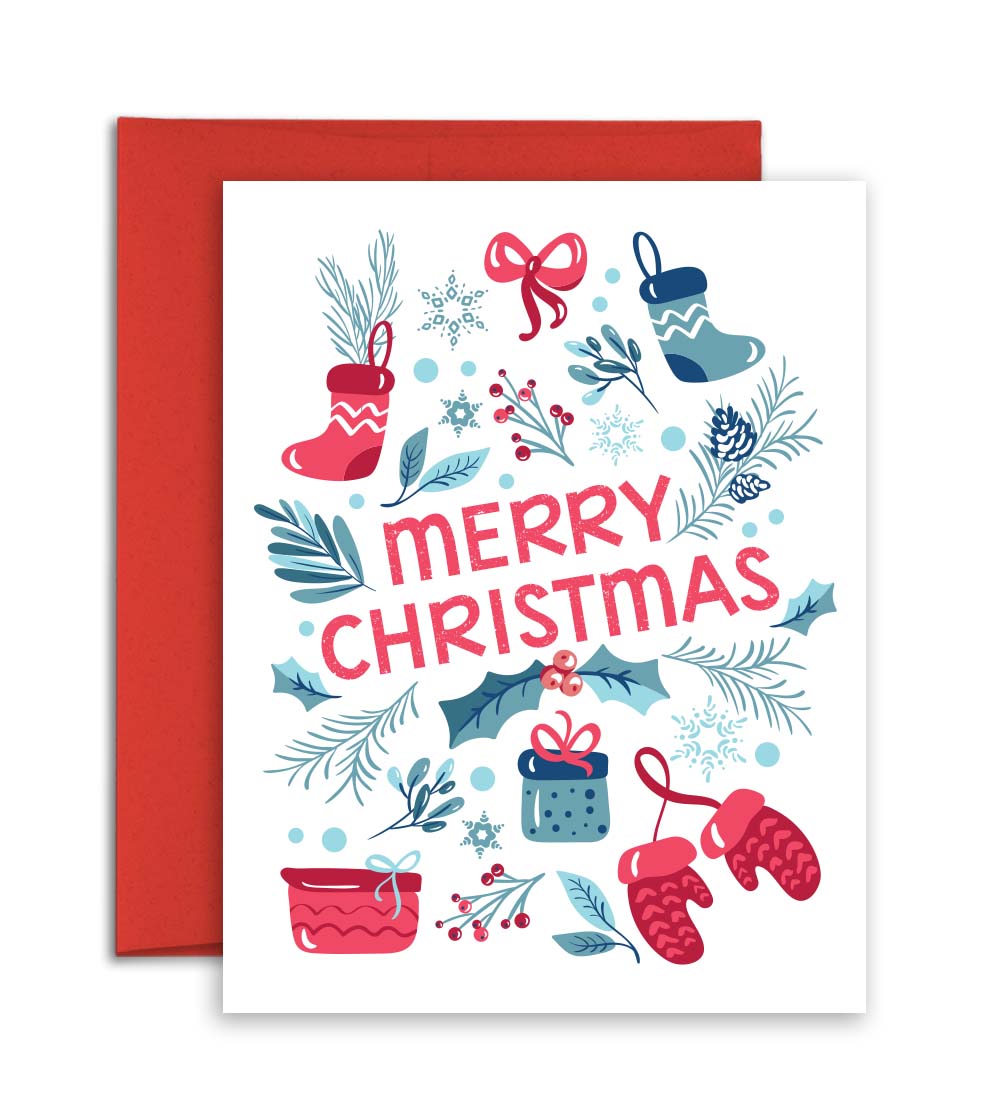 Christmas Card - Christmas Icons
