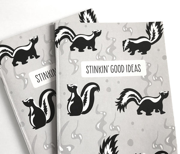 Funny Gifts for Men SKUNK NOTEPAD Work From Home Daily