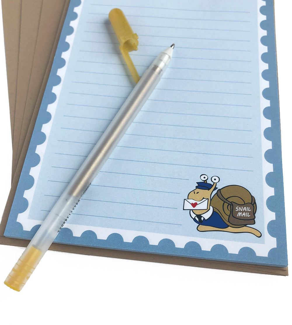Snail Mail Stationery Set - Letter Writing Kit