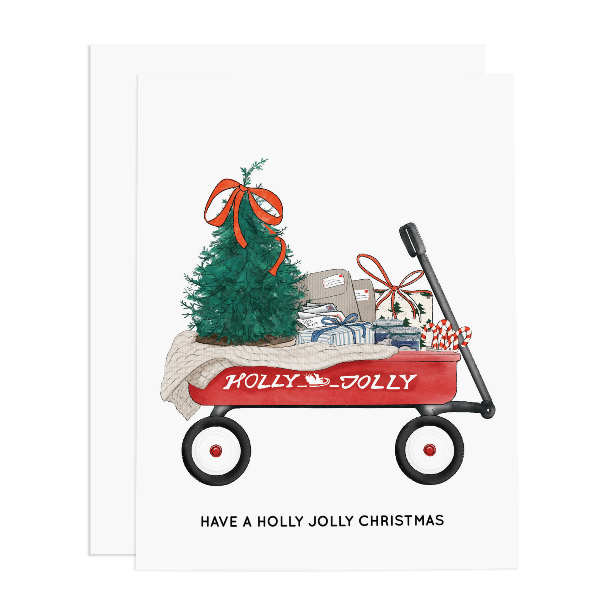 Christmas Wagon - Holiday Card