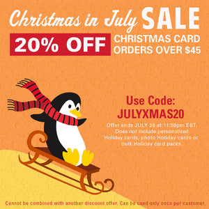 Christmas In July Sale