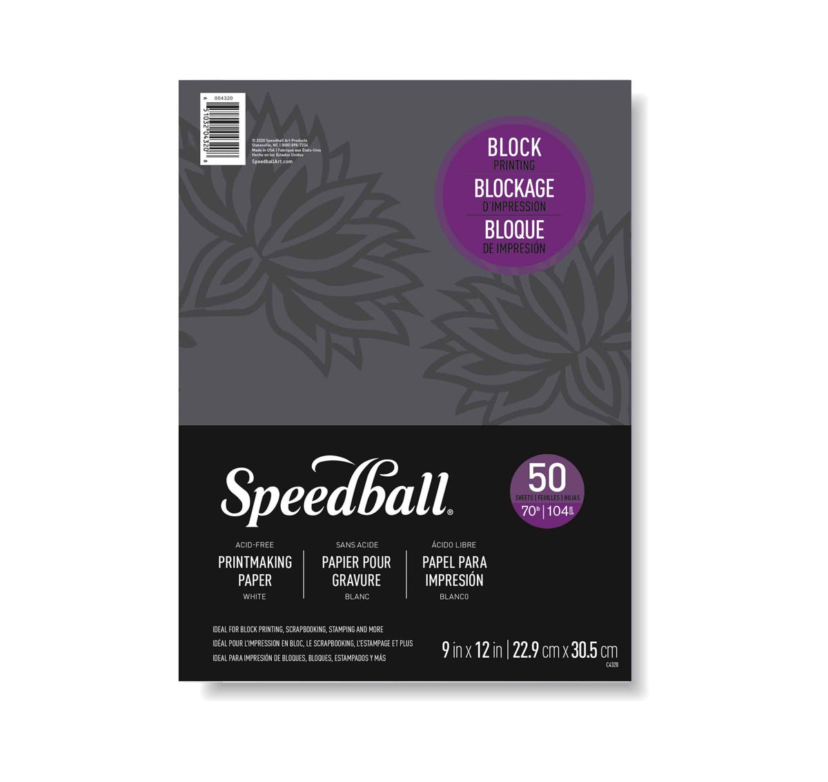 Print Paper Blocker Speedball Printmaking Paper Block – The Imagination Spot