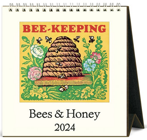 2024 Desk Calendar - Bees & Honey