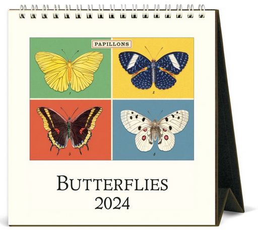 2024 Desk Calendar - Butterflies