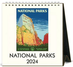 2024 Desk Calendar - National Parks Calendar