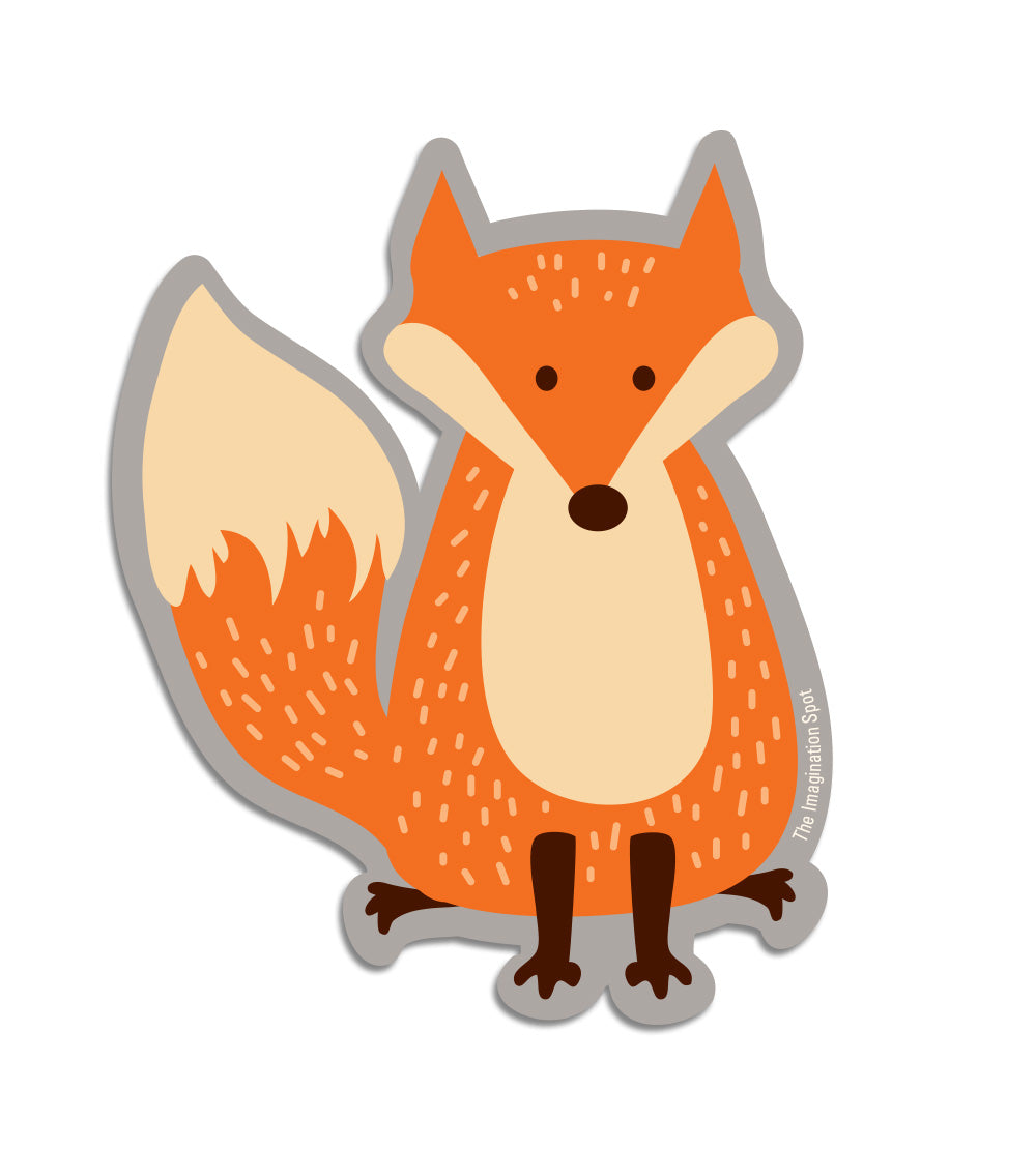 Foxing Sticker Vinyl Stickers - Fox – The Imagination Spot