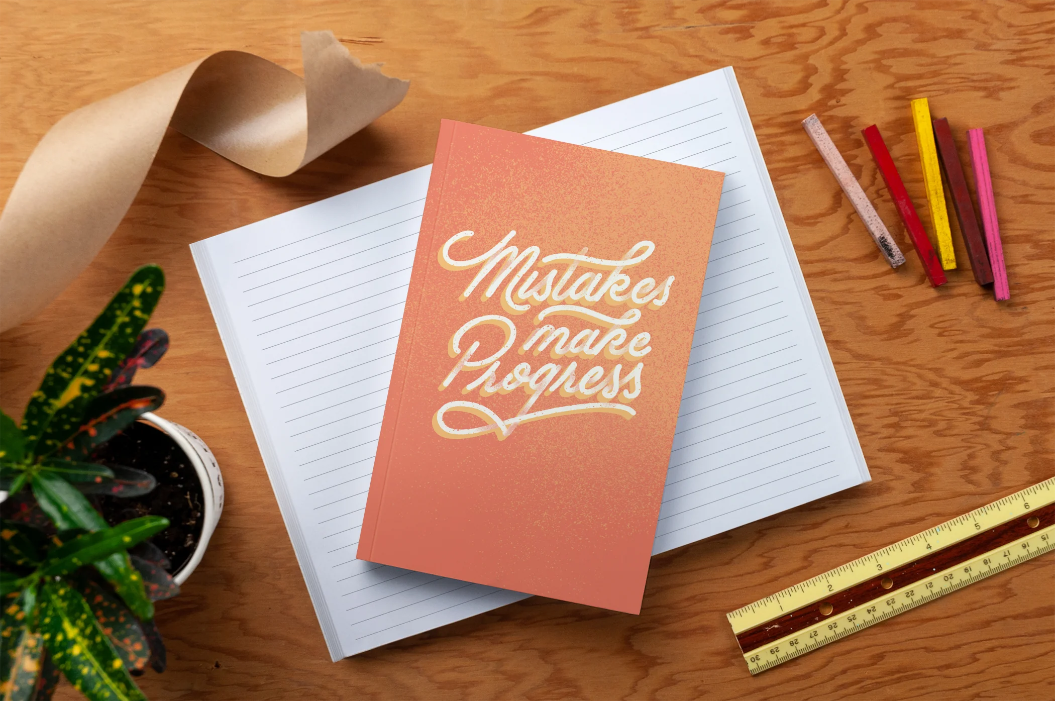 Mistakes Make Progress - LayFlat Journal