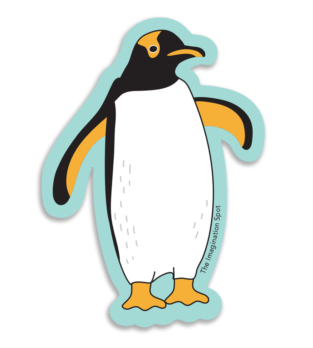 Peguin Sticker Vinyl Stickers - Penguin – The Imagination Spot