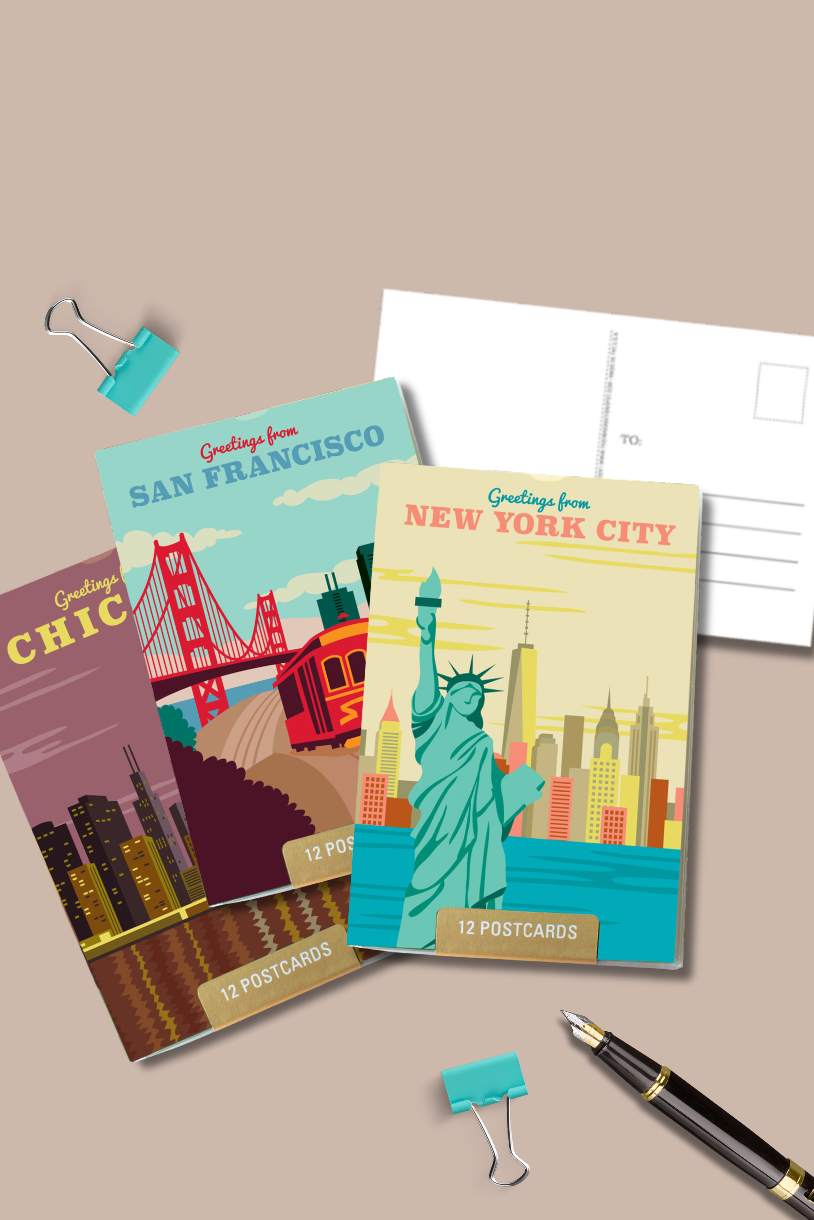 City postcards and art prints - The Imagination Spot