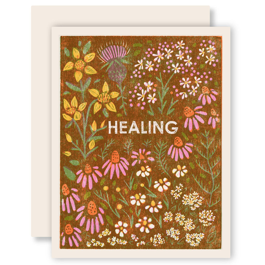 Healing Herb Garden - Sympathy Card