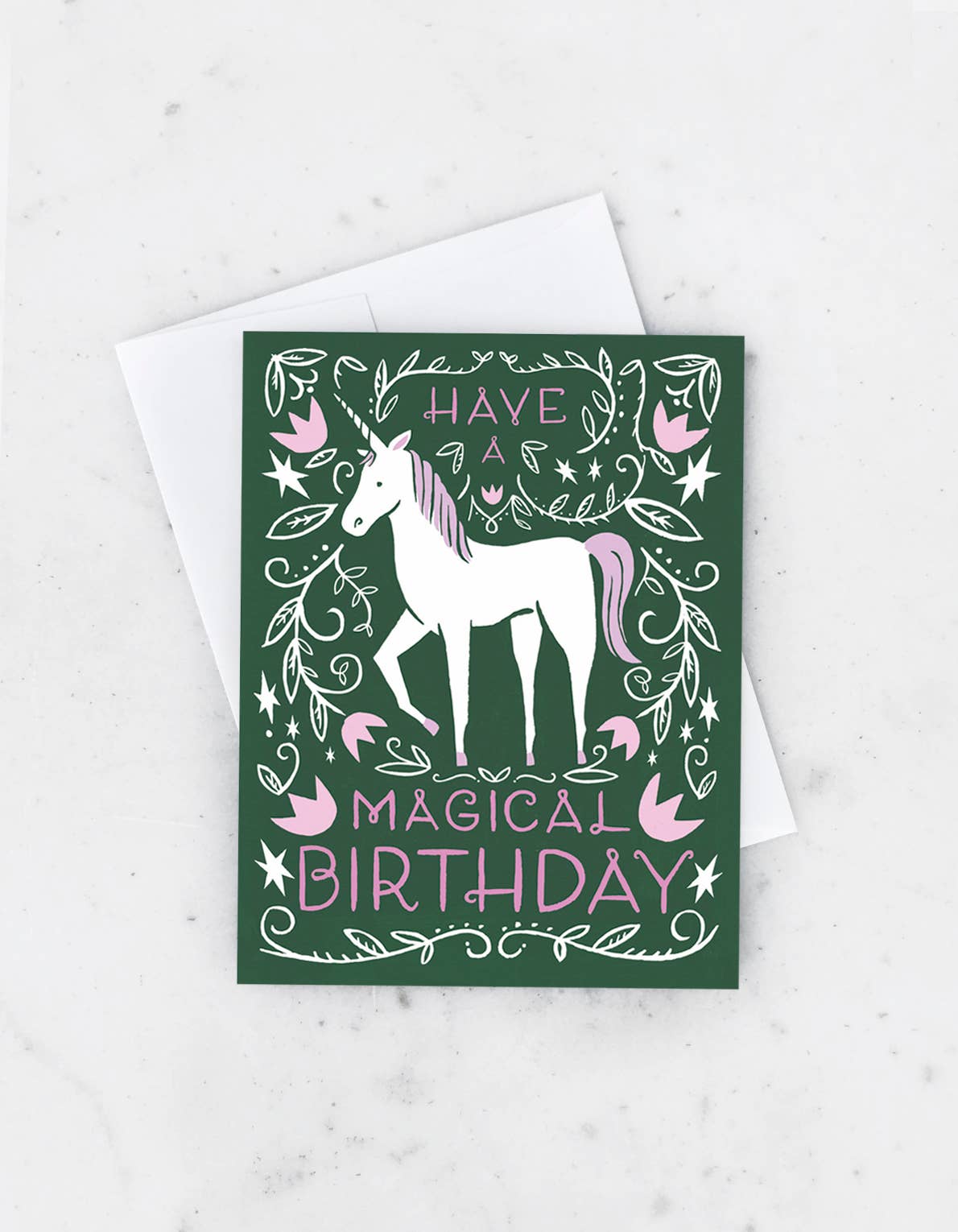 20% OFF Magical Unicorn - Birthday Card