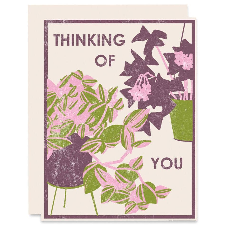 Houseplants Card - Thinking of You