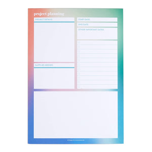 Project Planning Notepad - Erin Condren Design