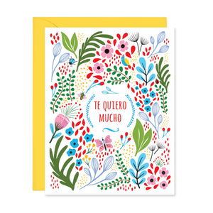Te Quiero Mucho - I Love You Card In Spanish