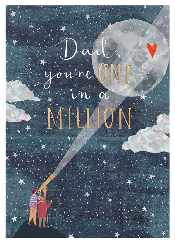 One In A Million - Father's Day Card