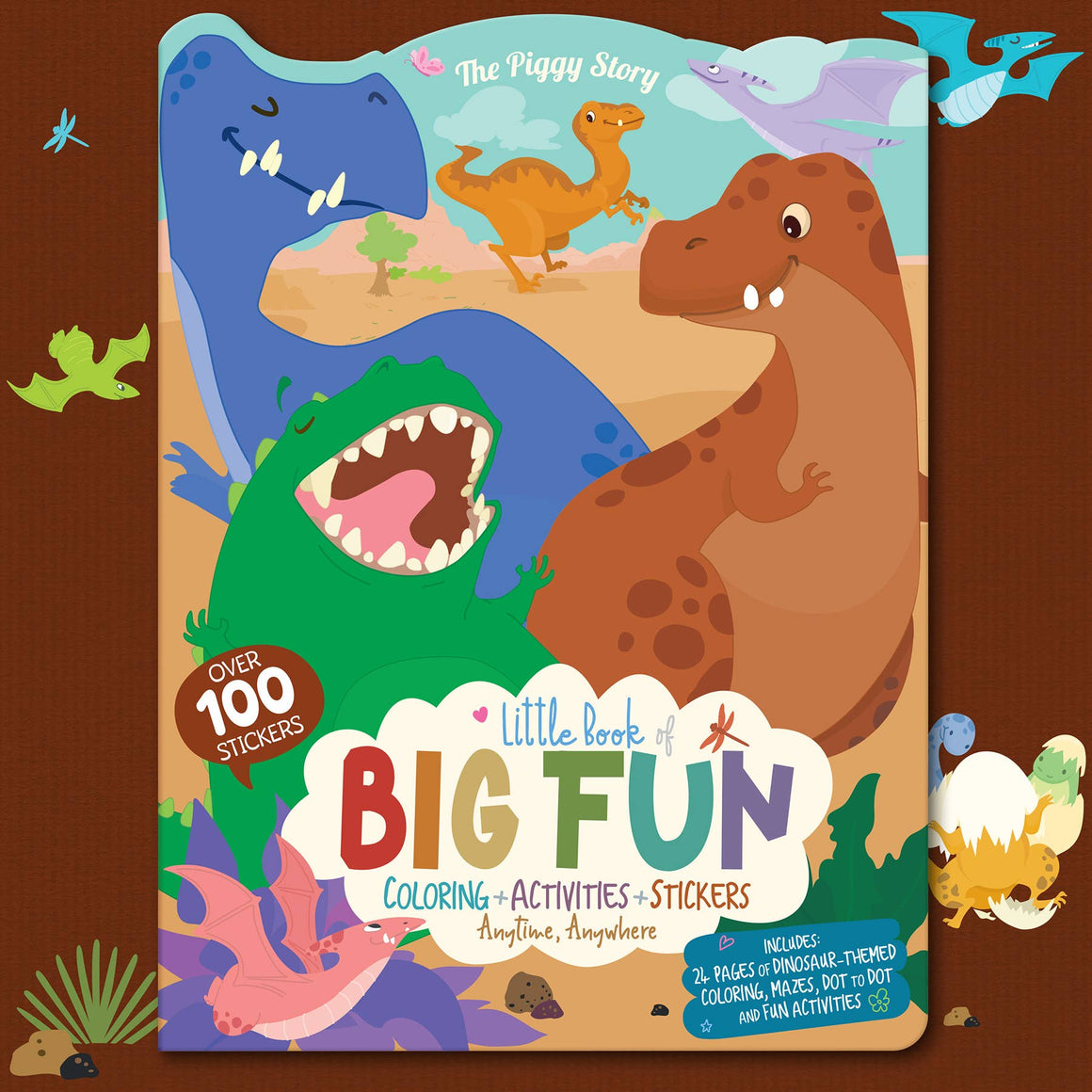 Little Book of Big Fun Activity Book - Dinosaur World