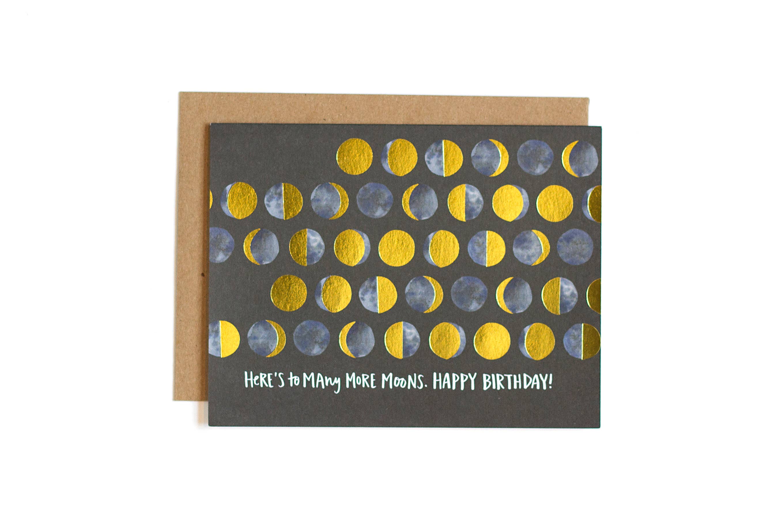Many Moons - Celestial Birthday Card