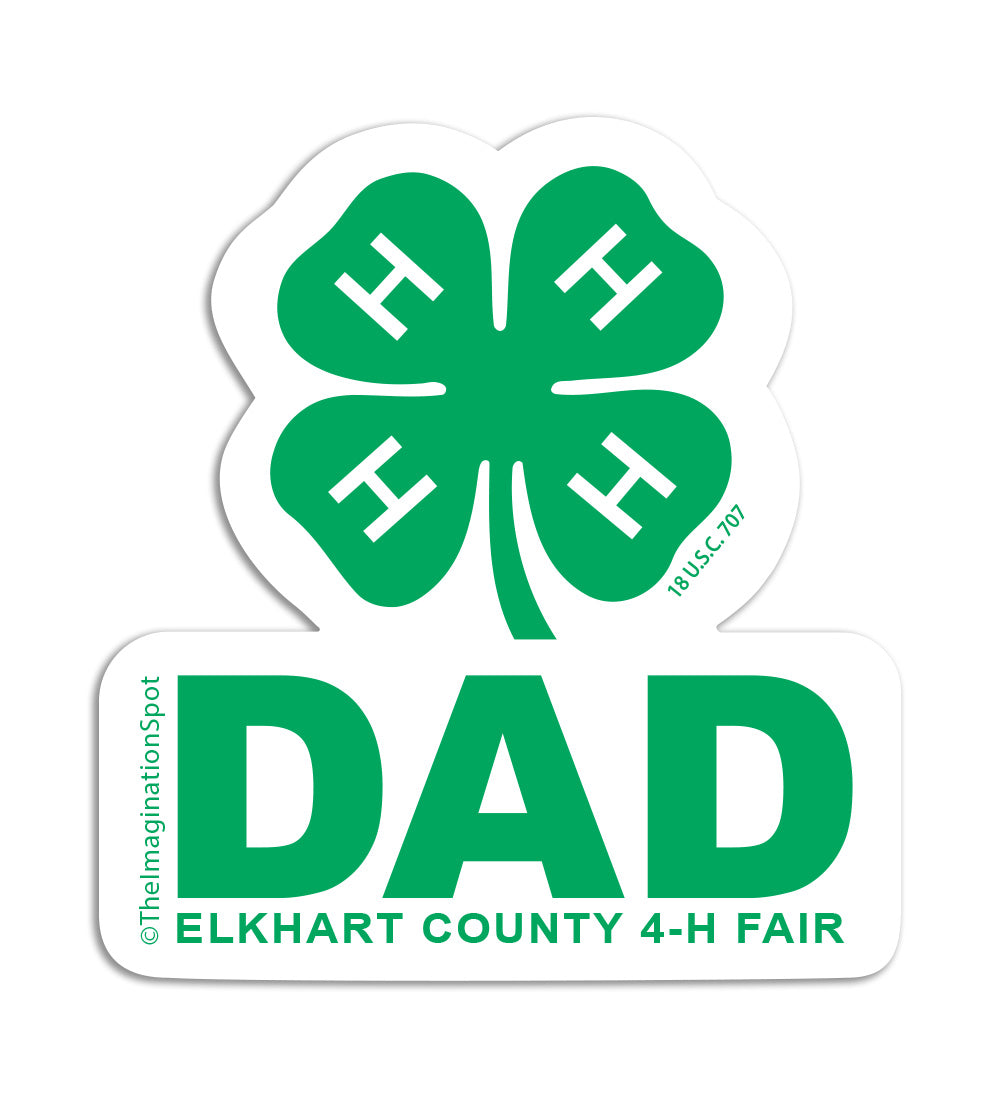 Elkhart County 4H Fair Stickers