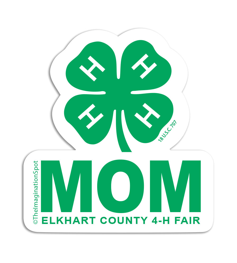 Elkhart County 4H Fair Stickers