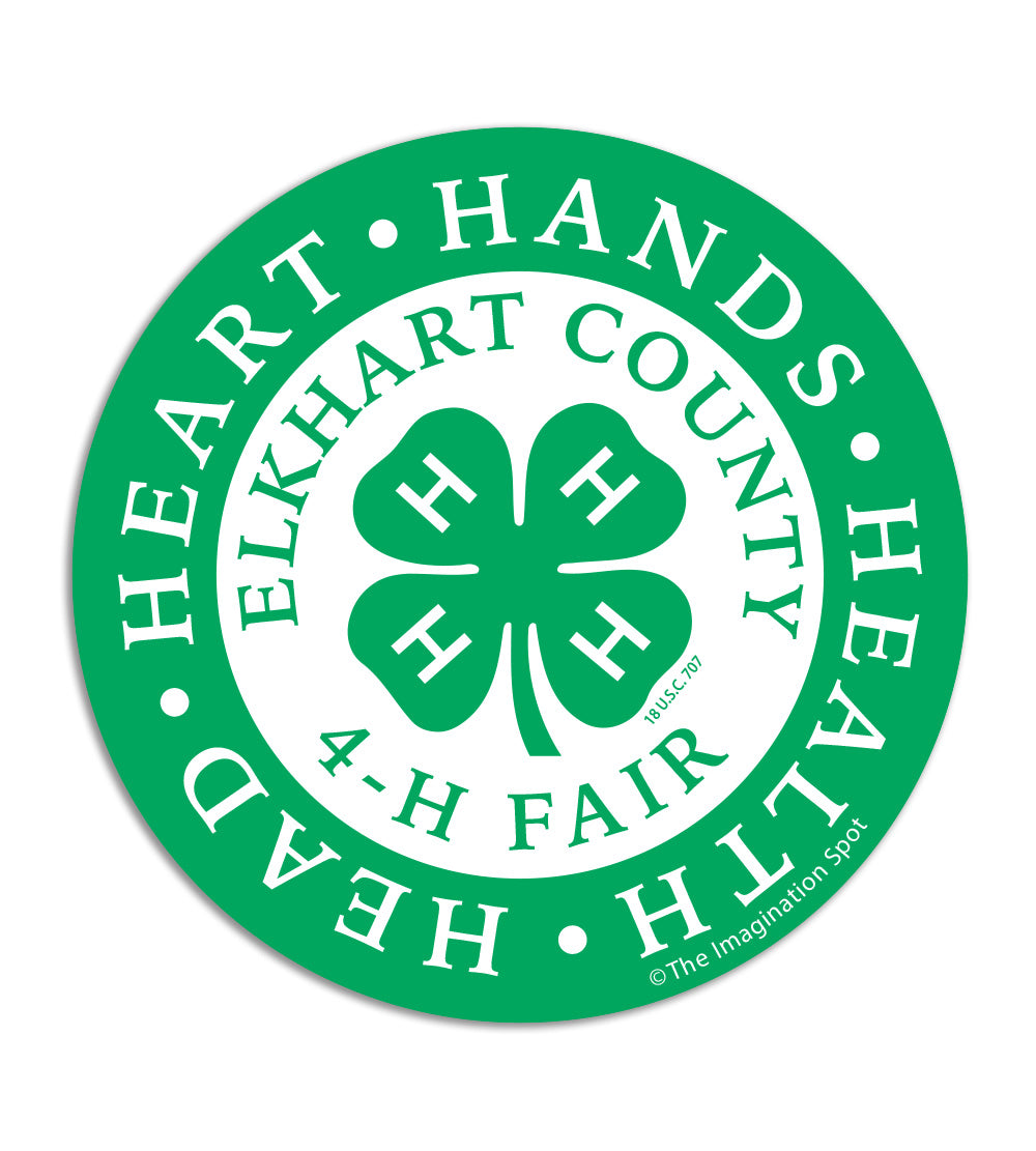 Elkhart County 4H Fair Stickers