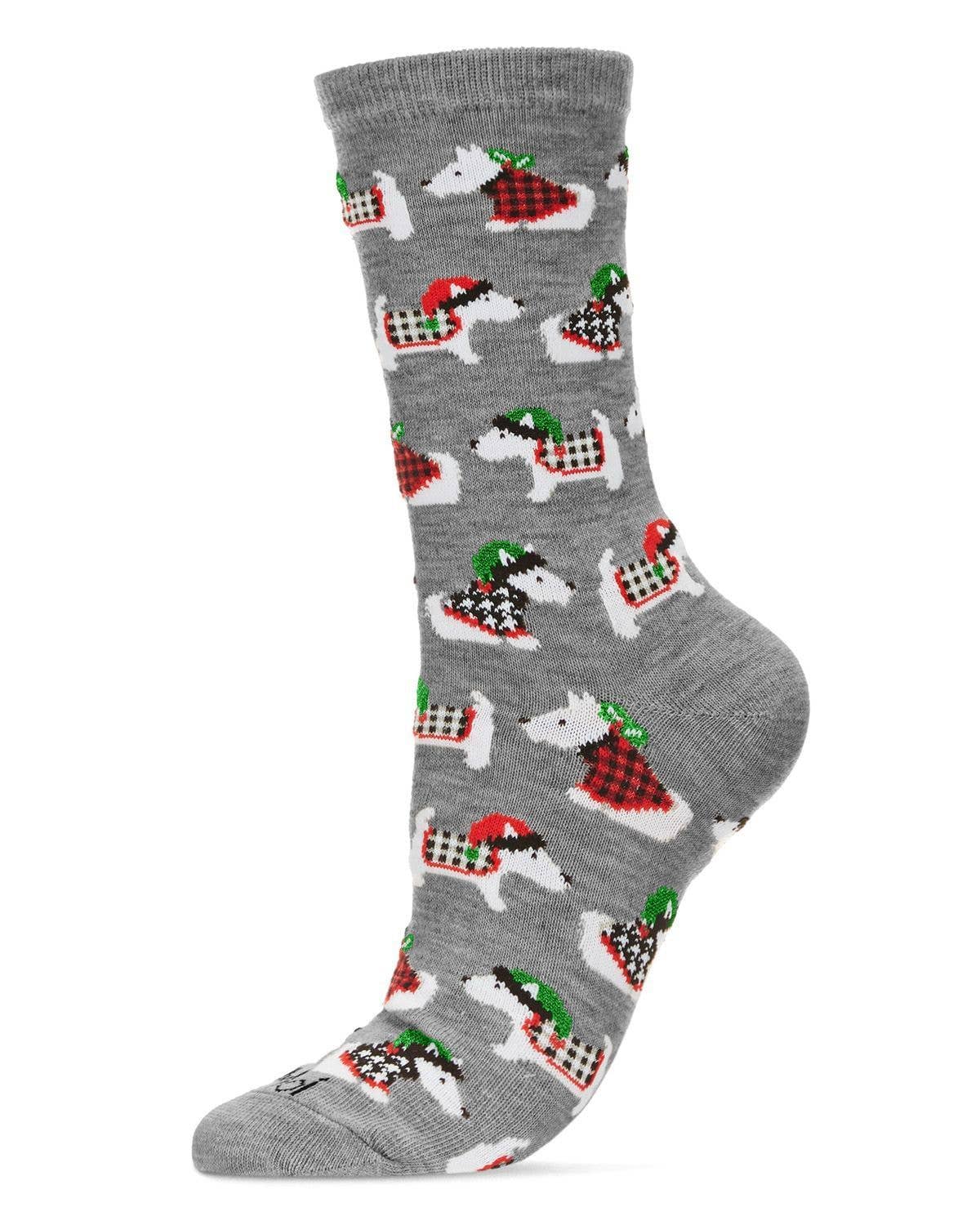 60% OFF Holiday Dogs Crew Socks