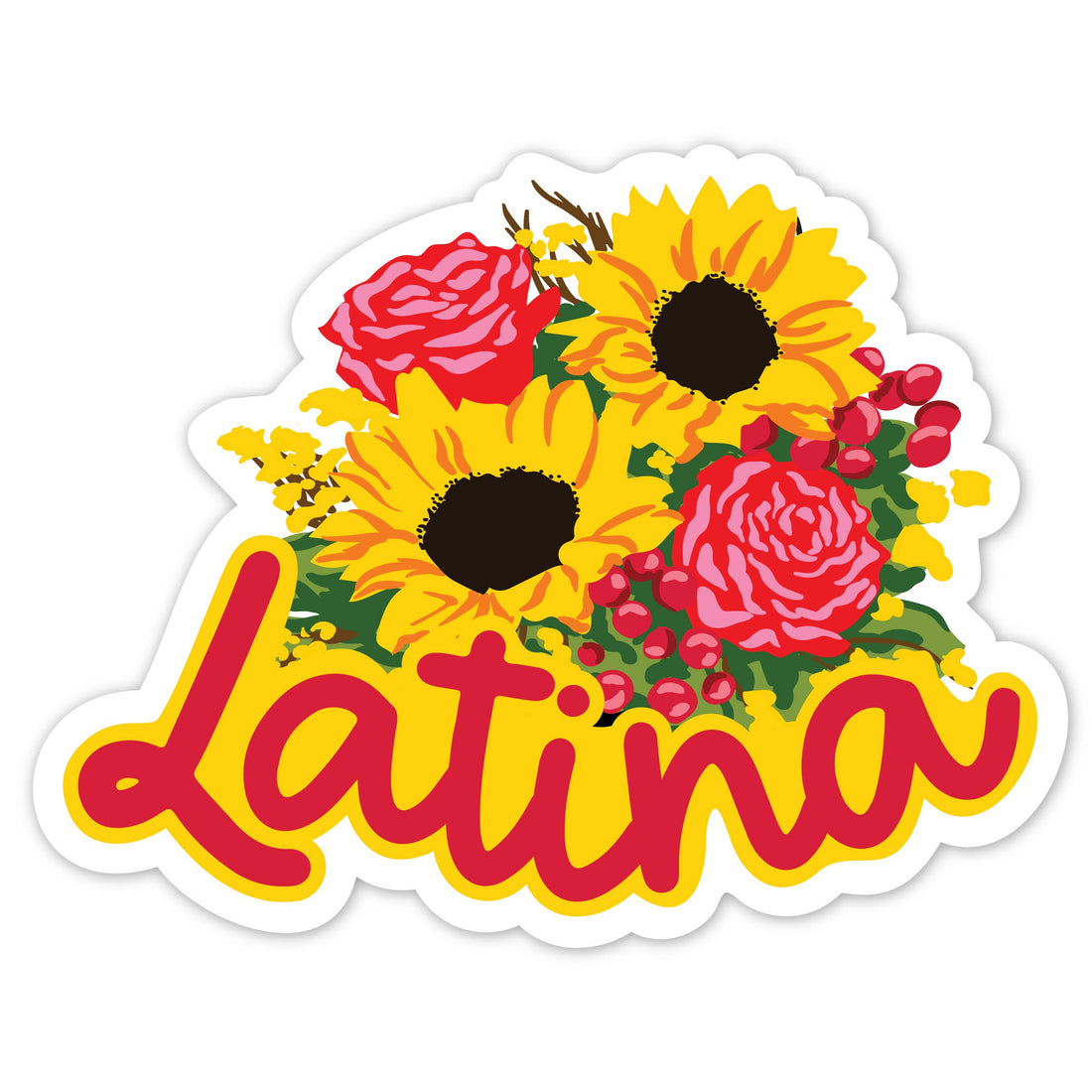 Latina Vinyl Sticker - Spanish Sticker