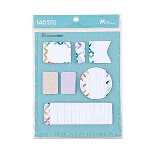 Snap-In Stylized Sticky Notes - Mid Century Circles