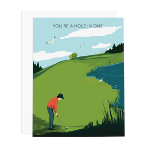 You're a Hole in One - Card