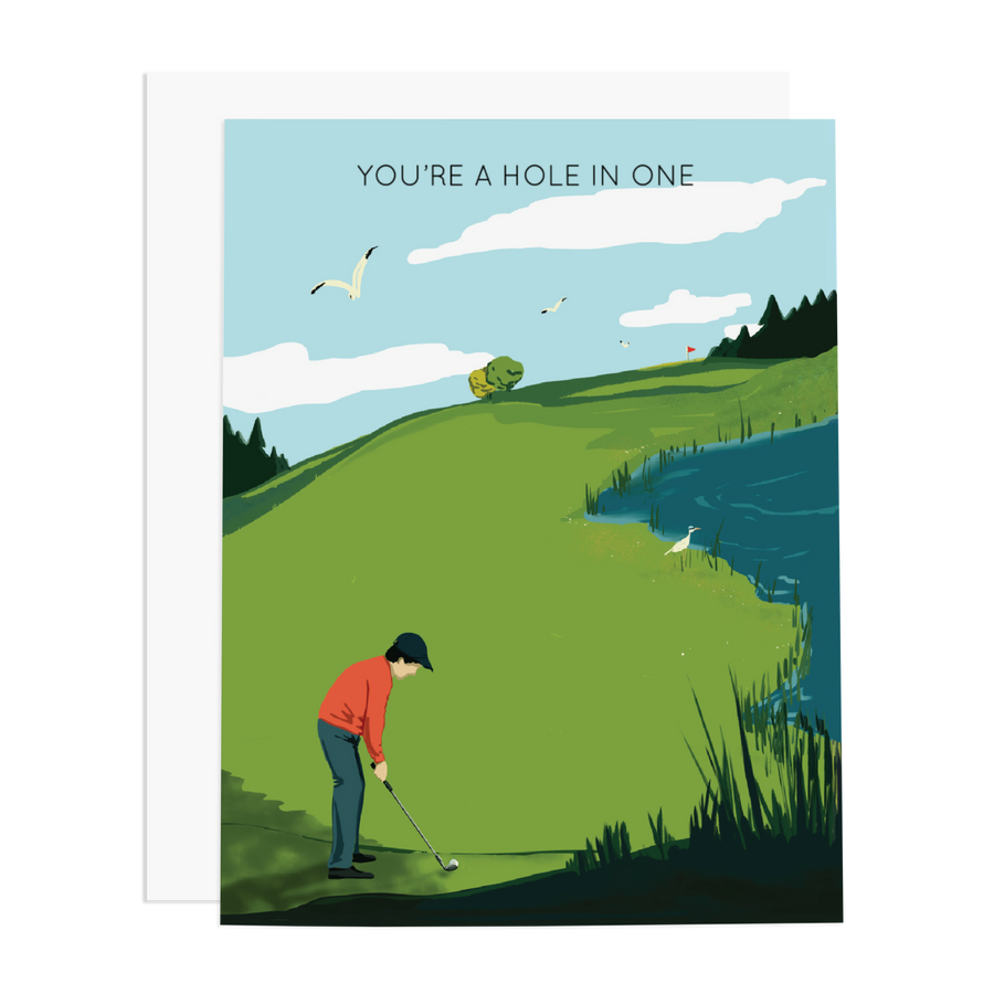 You're a Hole in One - Card