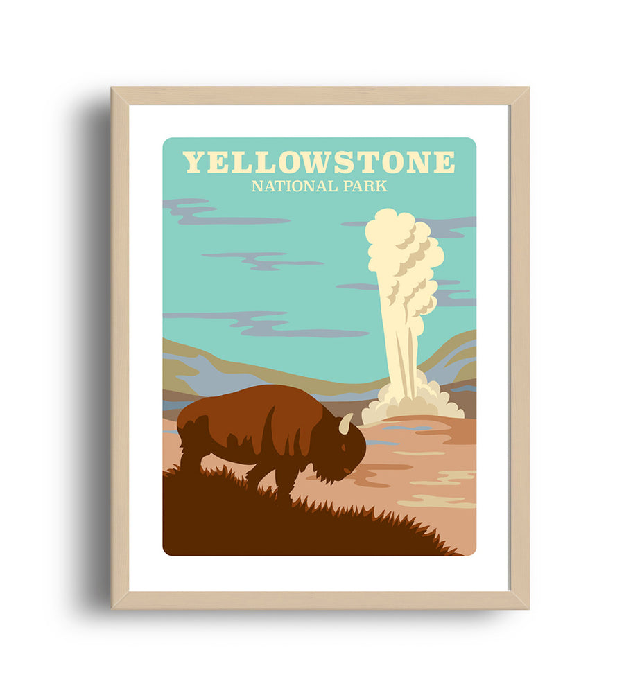 Museum Art Print - Yellowstone National Park - Giclée Art Prints