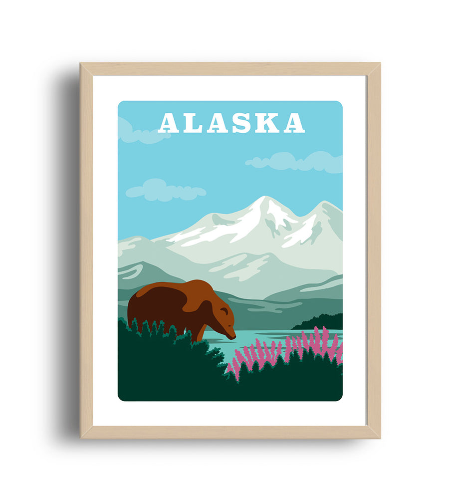 Museum Art Print - Alaska - Giclée Art Prints