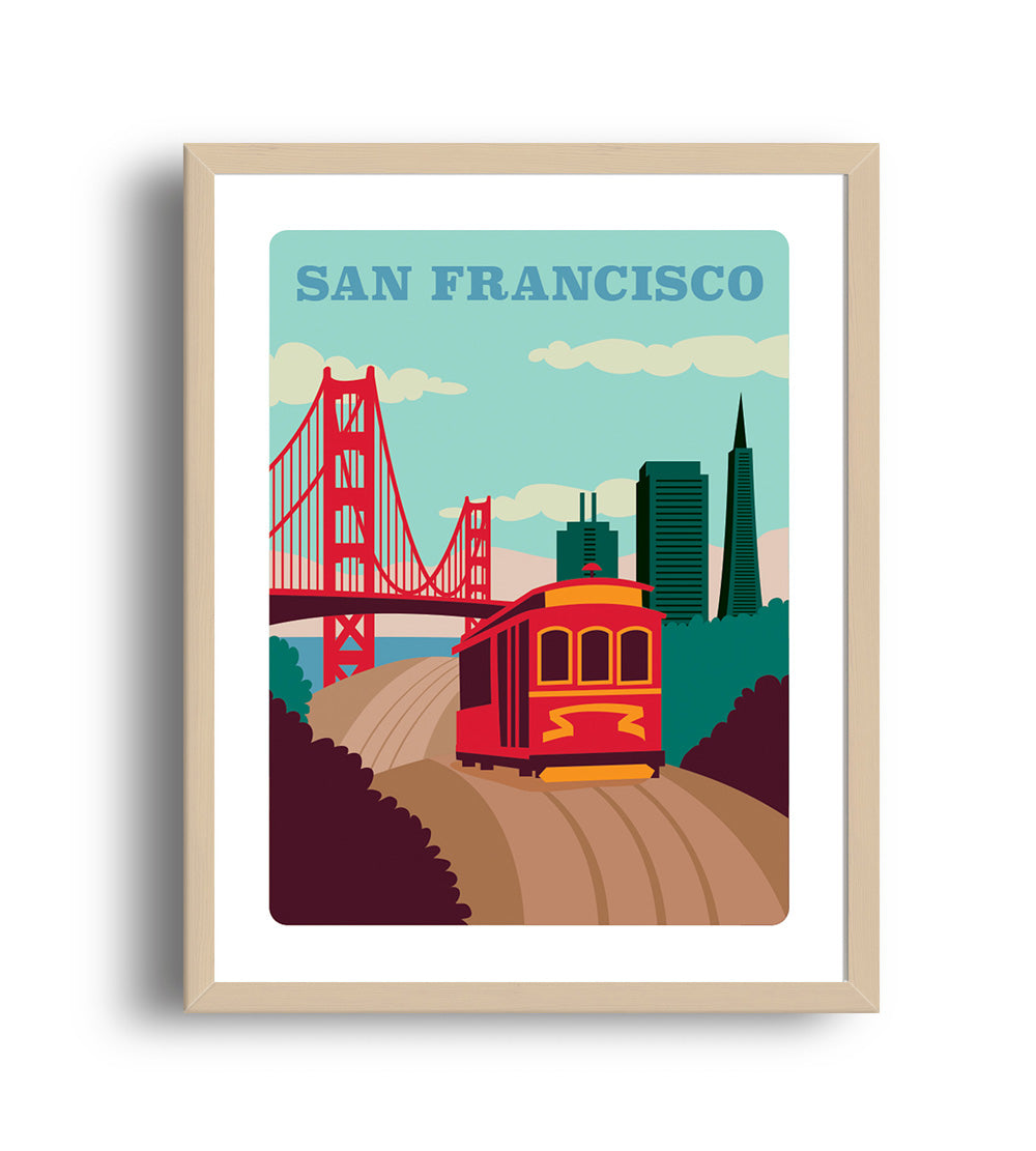 Museum Art Print - San Francisco - Giclée Art Prints