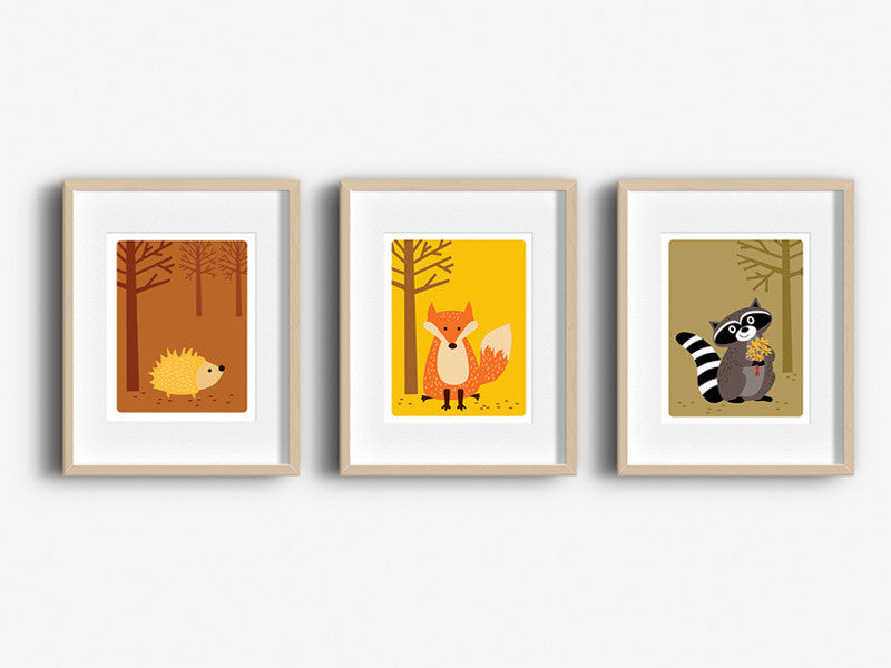 Home Decor Art Print - Fox - Woodland Animals - The Imagination Spot - 3