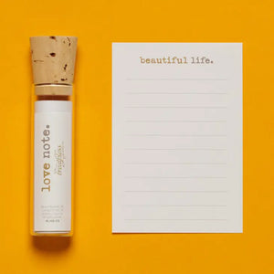 Love Note in a Bottle