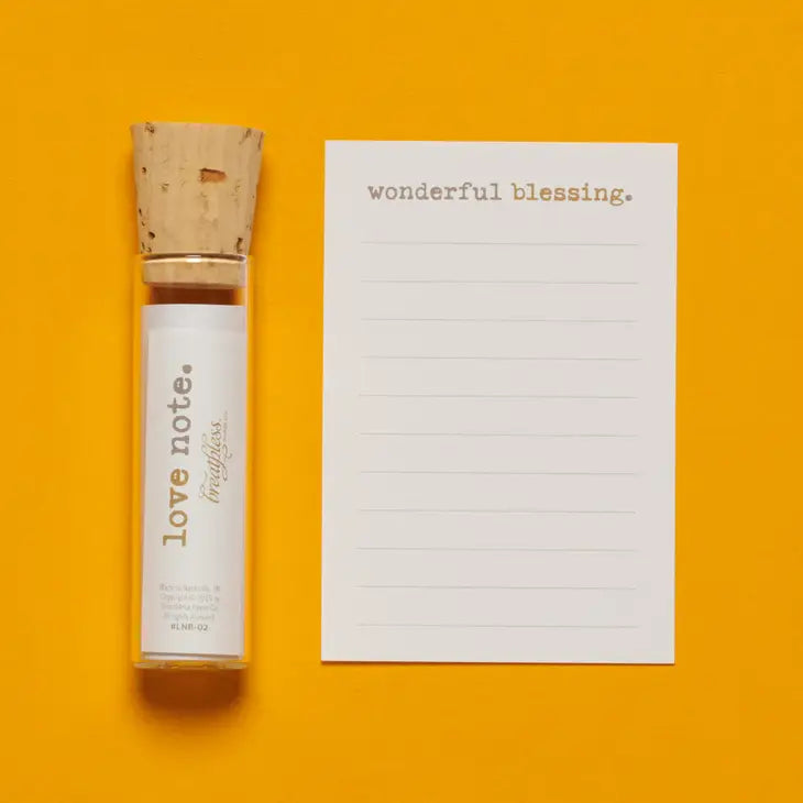 Love Note in a Bottle