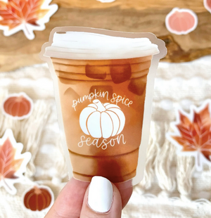Fall Time Vinyl Stickers