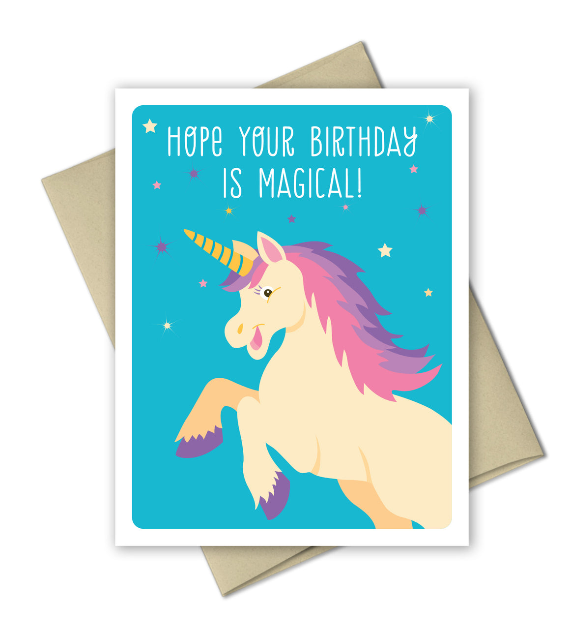 Unicorn Birthday Card - Magical Birthday by The Imagination Spot - The Imagination Spot