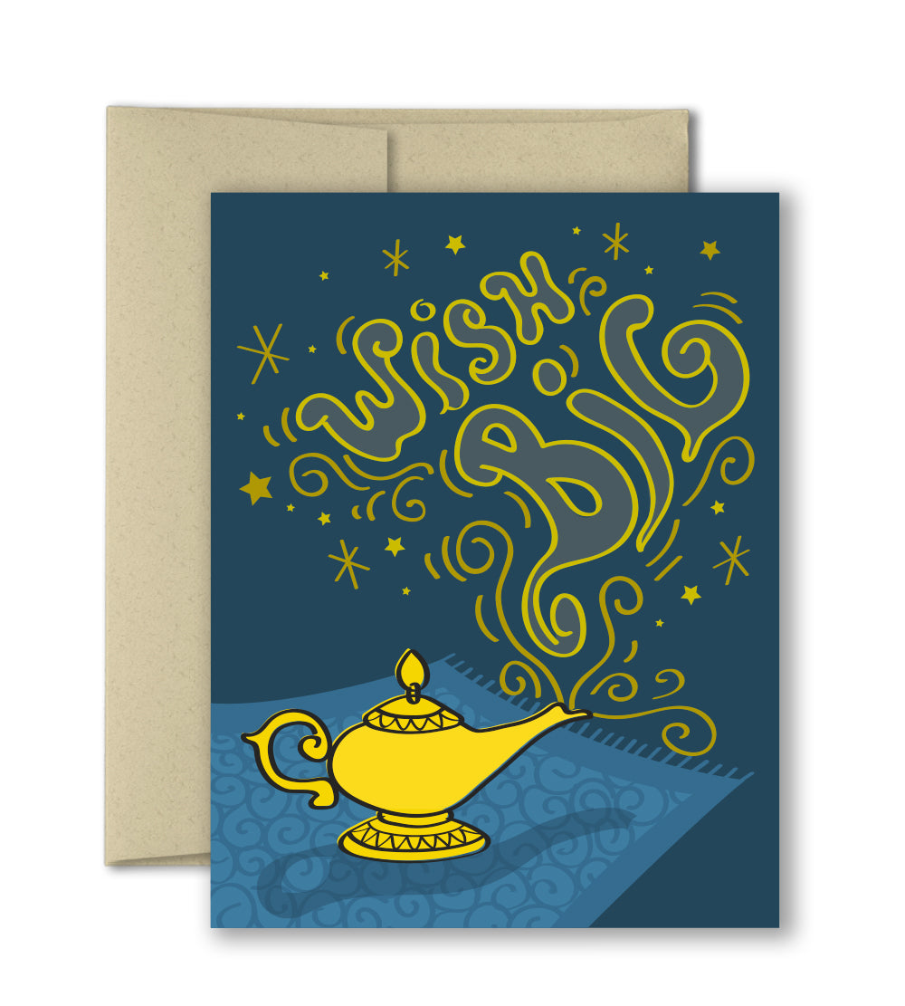 Birthday Card - Wish Big