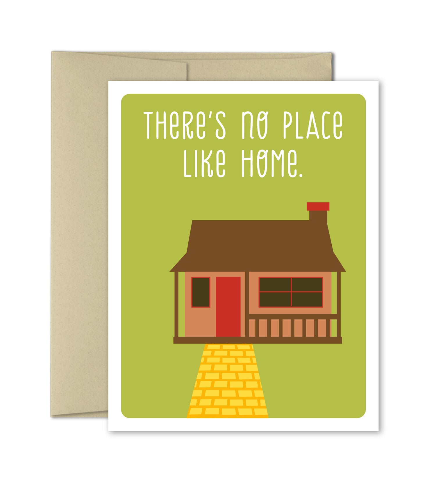 New Home Congratulations Card - No Place like Home - The Imagination Spot