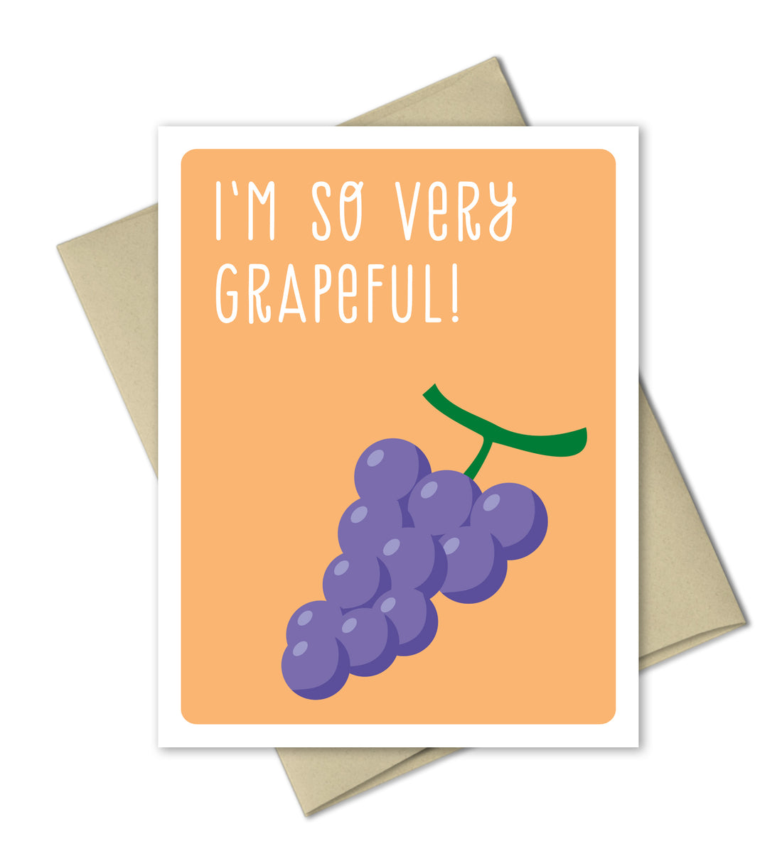 Thank You Card - Grapeful - The Imagination Spot