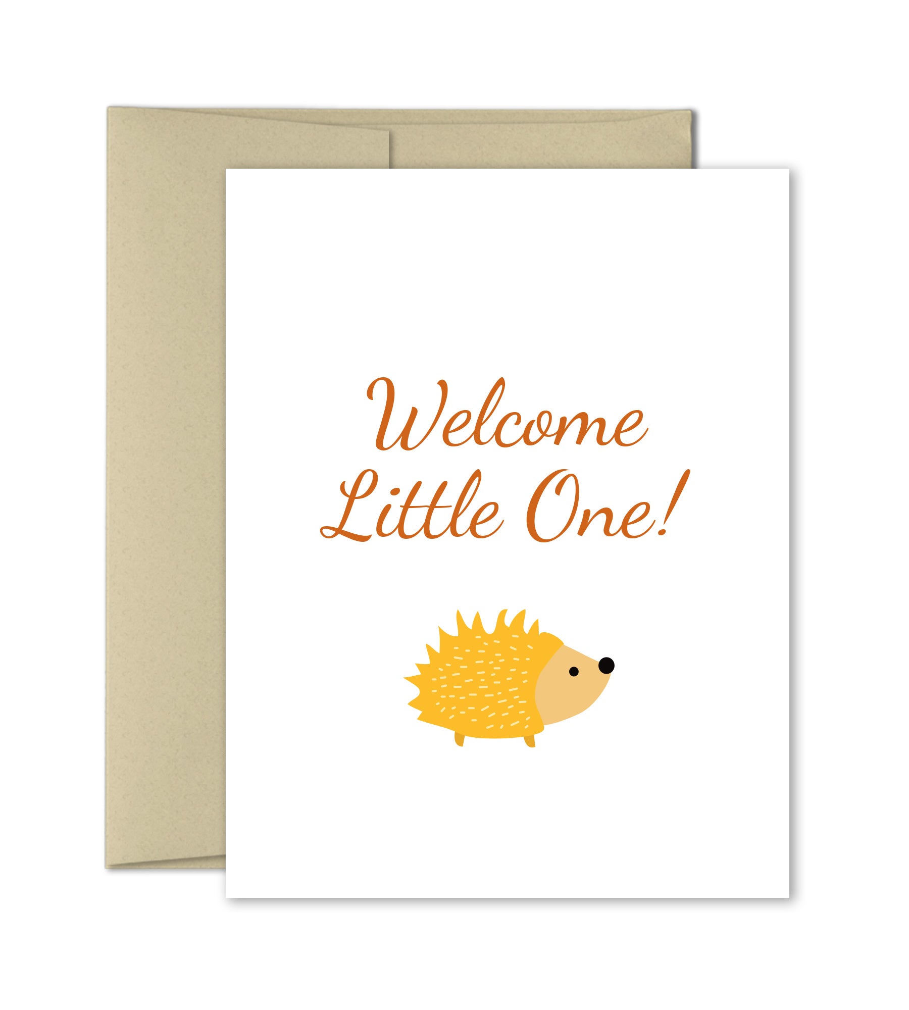 Welcome Little one- New Baby Congrats Card by The Imagination Spot - The Imagination Spot