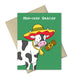 Cute Cow Thank you card - Moochas Gracias by The Imagination Spot