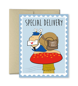 Special Delivery - Thinking of You Card - Snail Mail