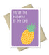 Pineapple of my eye - Love Card - Valentines Card - Anniversary Card - The Imagination Spot - 1