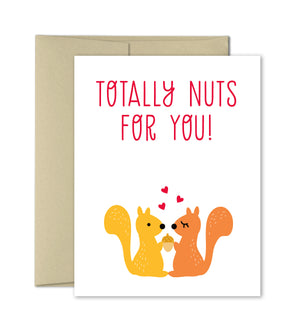 Love Anniversary Card - Nuts For You - The Imagination Spot