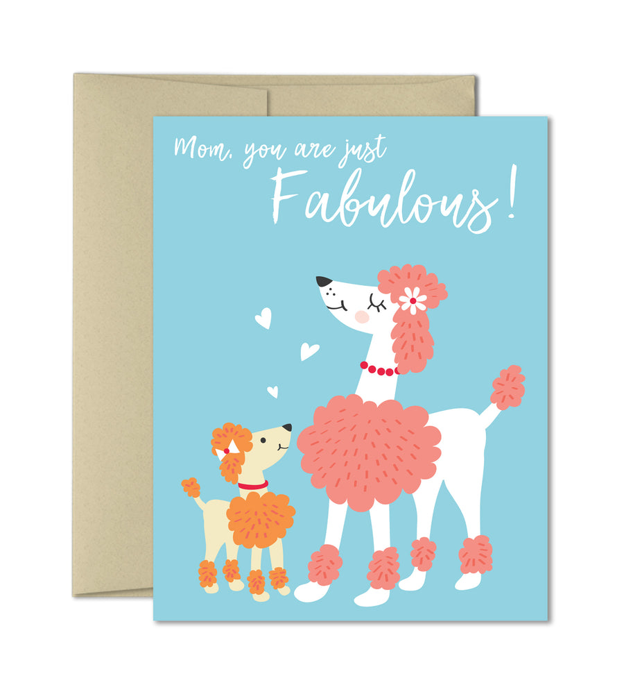Fabulous Mom - Mother's Day Card by The Imagination Spot