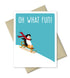 Cute Christmas Card - Penguin Holiday Card - The Imagination Spot