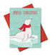 Holiday Card - Joyful Christmas - Christmas Seal by The Imagination Spot